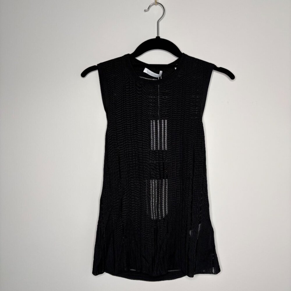 Helmut Lang Open Back Sleeveless Sheer Top - Picture 10 of 10